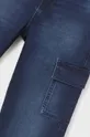 niebieski Mayoral jeansy dziecięce cargo