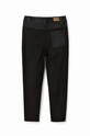Desigual jeansy dziecięce 23WBDD04 czarny AW23