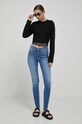 Calvin Klein Jeans jeansy J20J221227 niebieski AW23