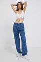 plava Traperice Calvin Klein Jeans Ženski