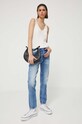 Tommy Jeans jeansi Izzie DW0DW16091 albastru AW23