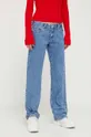 Τζιν παντελόνι Tommy Jeans SOPHIE μπλε
