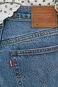 niebieski Levi's jeansy 501 CROP