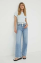 Τζιν παντελόνι Levi's RIBCAGE WIDE LEG H223 μπλε