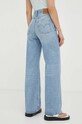 Odzież Levi's jeansy RIBCAGE WIDE LEG A6081.0002 niebieski