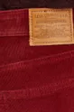 burgundské Manšestrové nohavice Levi's 721 HIGH RISE SKINNY