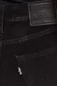 czarny Levi's spodnie sztruksowe 721