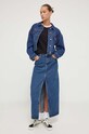 Rifľová bunda Abercrombie & Fitch KI144.3148.275 tmavomodrá AW23