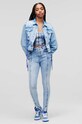 Džíny Karl Lagerfeld Jeans Planet friendly modrá 235J1102