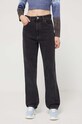 GCDS jeansy CC94W350224 czarny AW23