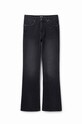 Desigual jeansy 23WWDD14 granatowy