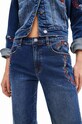 Odzież Desigual jeansy 23WWDD42 niebieski