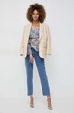 Guess jeansy W2YA21.D4NH5 niebieski SS25