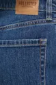 granatowy Hollister Co. jeansy CURVY JEANS