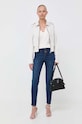 Morgan jeansy PJEAN1 PJEAN1.JEAN.BRUT granatowy AW23