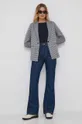 Traperice Calvin Klein Jeans AUTHENTIC BOOTCUT mornarsko plava