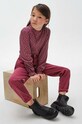 Mayoral jeansy dziecięce Planet friendly fioletowy 7510.8F.Junior.9BYX