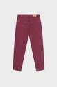 Mayoral jeansy dziecięce 7510.8F.Junior.9BYX fioletowy
