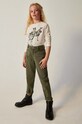 Mayoral jeansy dziecięce Planet friendly zielony 7510.8F.Junior.9BYX