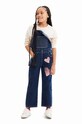 Детски дънков гащеризон Desigual Planet friendly тъмносин 23WGDD04