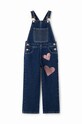 Детски дънков гащеризон Desigual 23WGDD04 тъмносин AW23