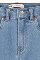Dziewczynka Levi's jeansy dziecięce Mini Mom Jeans 4EG377 niebieski