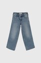 Abercrombie & Fitch jeans copii reglabil albastru KI255.3204