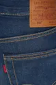 granatowy Levi's jeansy bawełniane 501