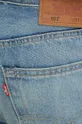 niebieski Levi's jeansy bawełniane 501