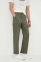 Levi's spodnie XX TAPER CARGO z elastanem zielony 39441.0003
