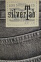 Levi's jeansy SILVERTAB STRAIGHT szary A3666.0010