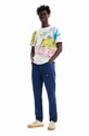 Desigual jeansi 23WMDD03 bleumarin