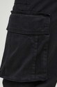 Sisley pantaloni negru 47U4SF03W.100