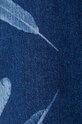 Marcelo Burlon jeans Aop Wind Feathers CMYA033F23DEN0023401 bleumarin