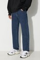 Τζιν παντελόνι Billionaire Boys Club DIAMOND & DOLLAR EMBROIDERED DENIM PANTS σκούρο μπλε B23312