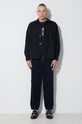 Universal Works corduroy trousers Pleated Track Pant 29519 navy AW23