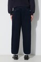 Clothing Universal Works corduroy trousers Pleated Track Pant 29519 navy