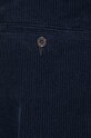 Universal Works spodnie sztruksowe PLEATED TRACK PANT 29519 granatowy