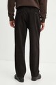 Odzież Universal Works spodnie sztruksowe PLEATED TRACK PANT 29519 brązowy