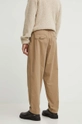 Хлопковые брюки Universal Works Pleated Track Pant 100% Хлопок