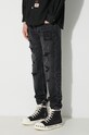 Odzież Evisu jeansy Camuflage Brushstroke Daicock 2EAHTM3JE890317CS czarny