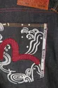 Rifle Evisu Seagull Textured Embroidery Pánsky