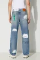 Heron Preston jeans Hp Pattern Reg Denim 5 Pckts Materialul de baza: 100% Bumbac Captuseala buzunarului: 65% Poliester , 35% Bumbac