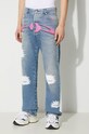 Τζιν παντελόνι Heron Preston Hp Pattern Reg Denim 5 Pckts μπλε HMYA011F23DEN0014501