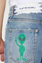 Τζιν παντελόνι Heron Preston Hp Pattern Reg Denim 5 Pckts HMYA011F23DEN0014501 μπλε