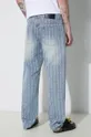 PLEASURES jeans Impact Pinstripe Denim 51% Cotton, 33% Polyester, 16% Rayon