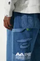 AAPE jeansi Cotton Worker De bărbați