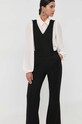 Twinset kombinezon czarny 232LI2PBB