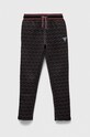 Dětské kalhoty Guess pletenina hnědá L3YQ35.JR06W.9BYX