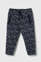 Detské bavlnené tepláky Guess bavlna tmavomodrá N3YQ17.KA6R3.9BYX